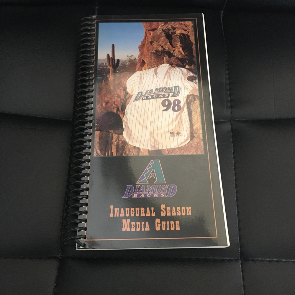 Arizona Diamondbacks 1998 Season Media Guide